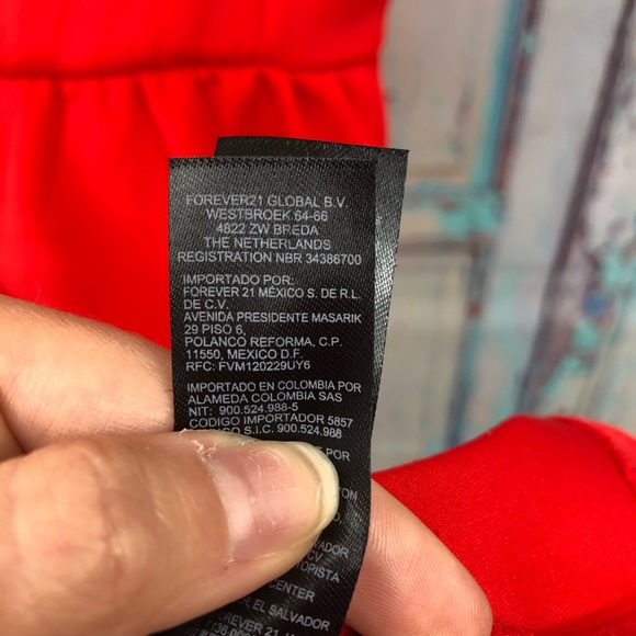 Forever 21 Red Dress - Picture 8 of 8